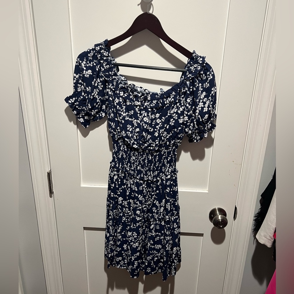Aqua dress - only worn once.